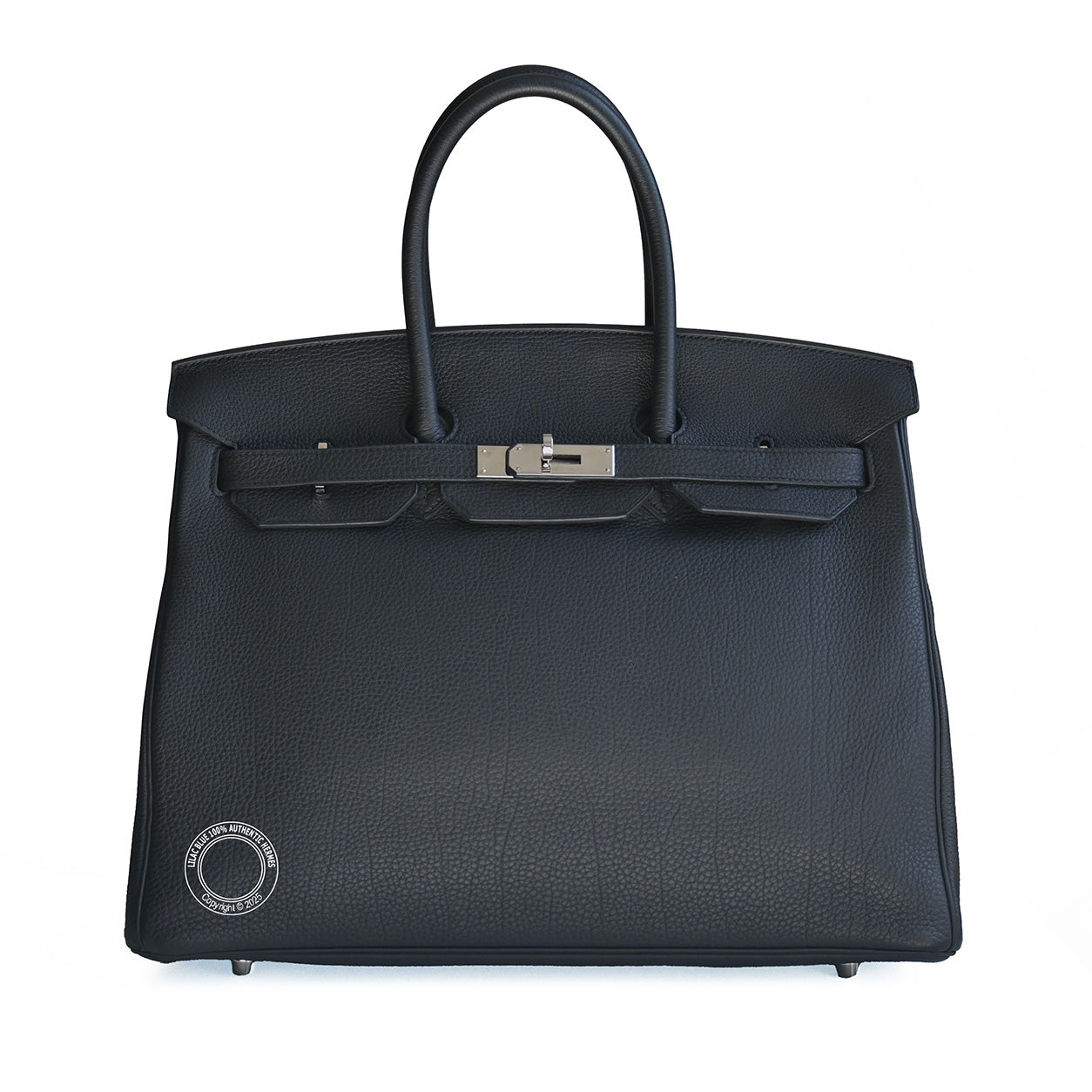 Hermes Birkin 35cm Black Togo PHW - Preloved