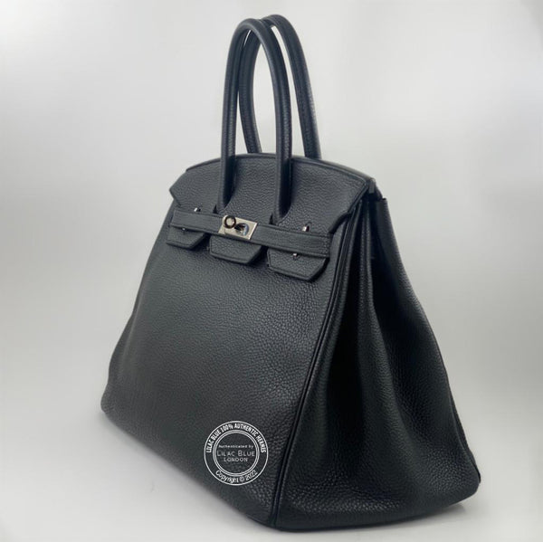 Hermes Birkin 35cm Black Togo PHW - Preloved