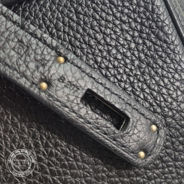 Hermes Birkin 35cm Black Togo PHW - Preloved