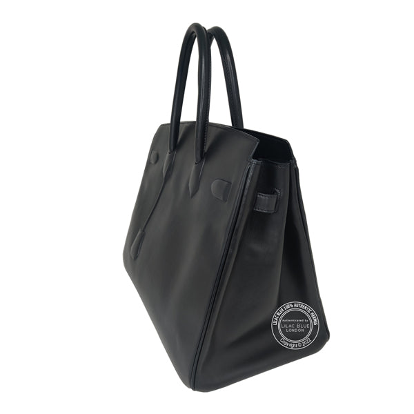 Hermès Birkin 35cm Black Shadow Swift - Preloved