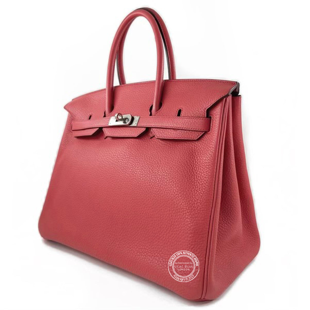 Hermès Birkin 35cm Bougainvillea Clemence PHW - Preloved
