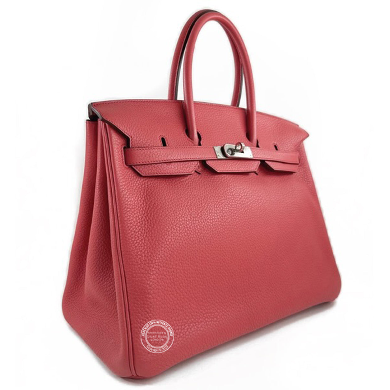 Hermès Birkin 35cm Bougainvillea Clemence PHW - Preloved