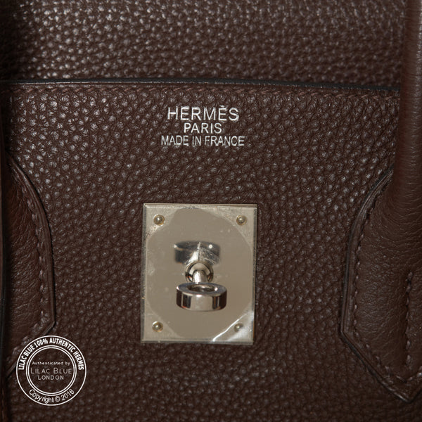 Hermès Birkin 35cm Cacao Togo PHW - Preloved