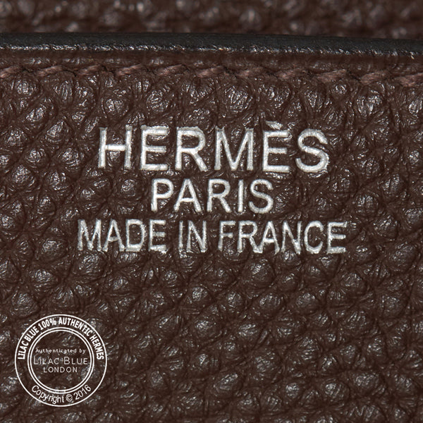 Hermès Birkin 35cm Cacao Togo PHW - Preloved
