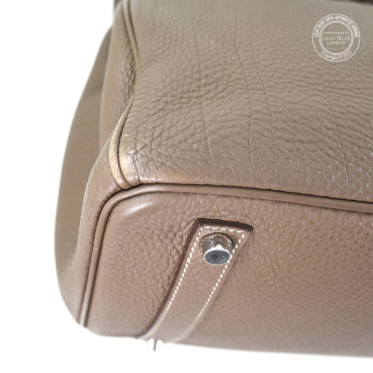 Hermès Birkin 35cm Etoupe Togo PHW - Preloved