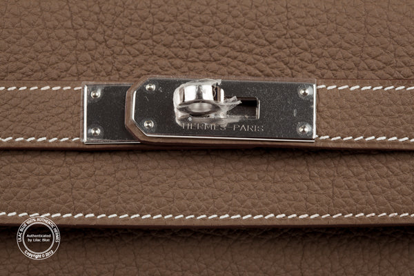 Hermès Kelly 35cm Etoupe Togo PHW