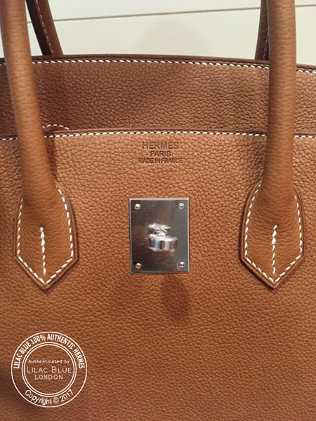 Hermès Birkin 35cm Fauve Barenia Faubourg PHW