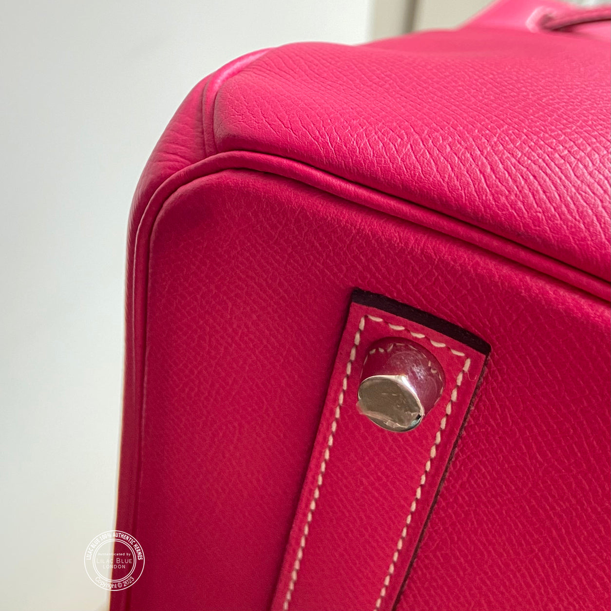 Hermès Birkin 35cm Rose Tyrien Epsom PHW - Preloved