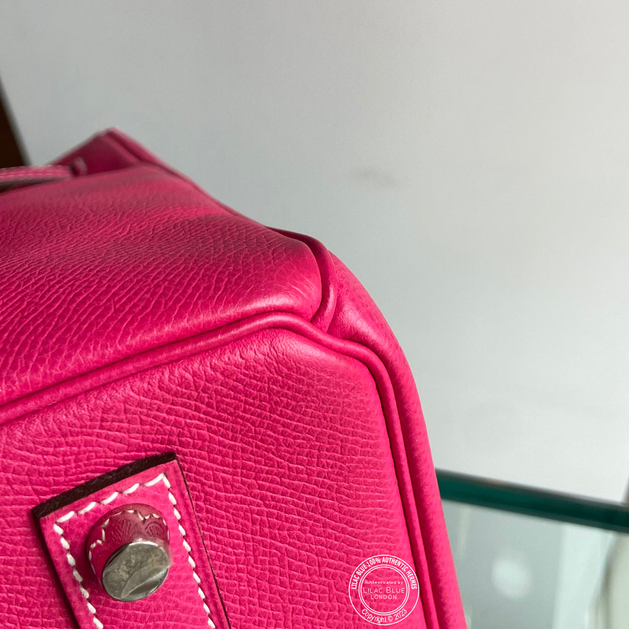 Hermès Birkin 35cm Rose Tyrien Epsom PHW - Preloved