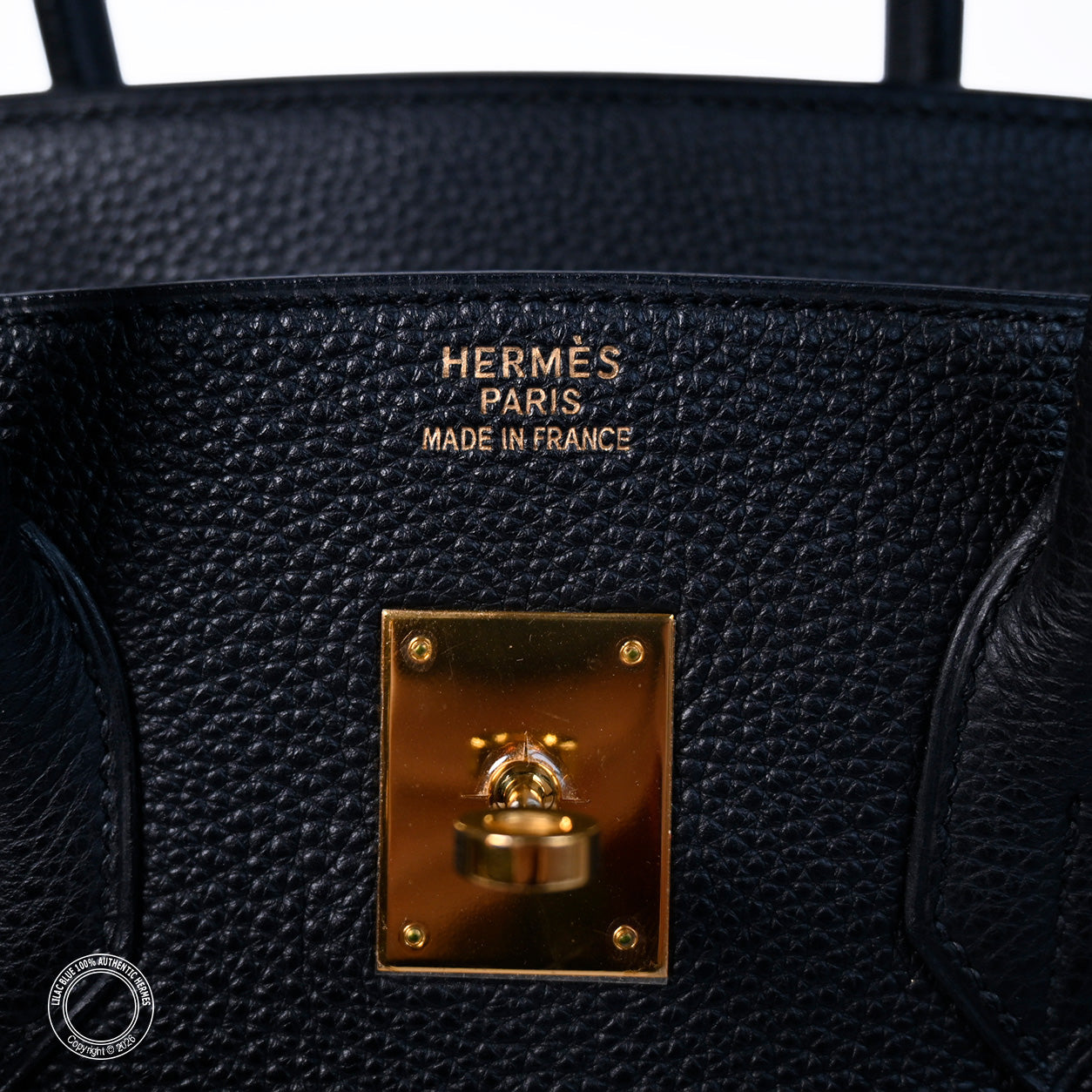 Hermès 35cm Black Birkin Togo GHW - Preloved