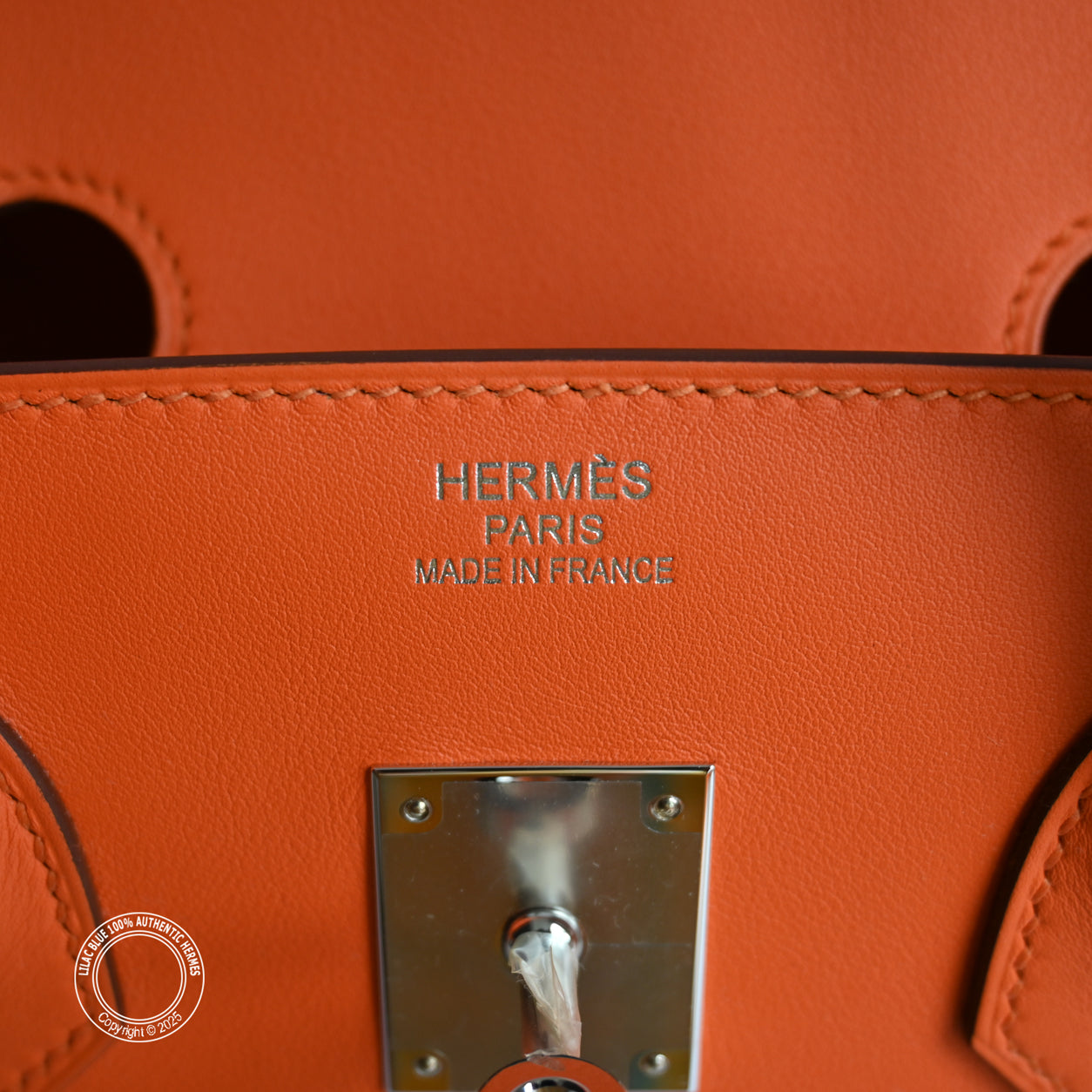 Hermes Birkin 35cm Orange Fray Fray Swift & Toile PHW