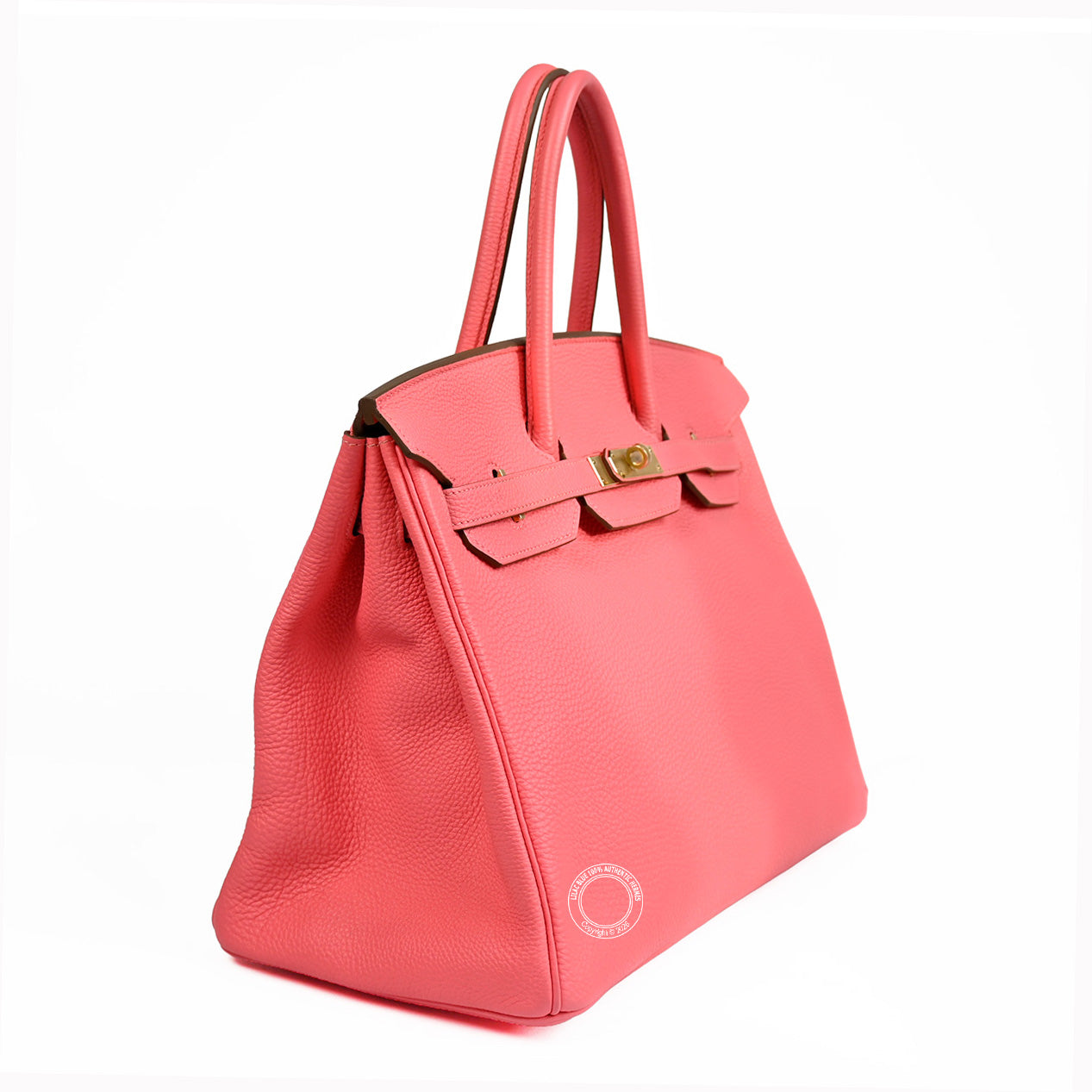 Hermès Birkin 35cm Rose Lipstick Togo GHW - Preloved