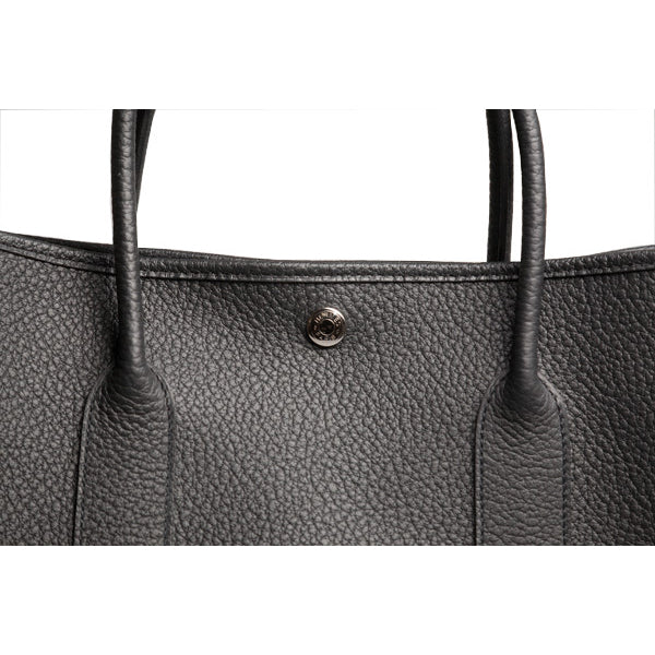Hermès Garden Party 36cm Black Calf PHW - Preloved