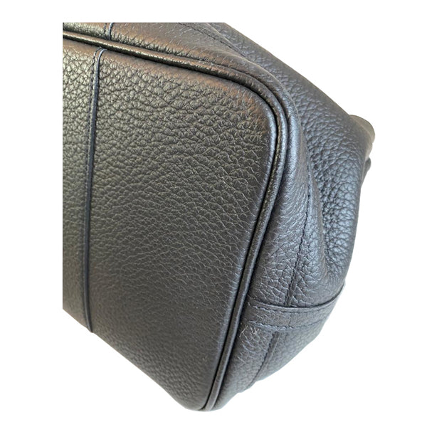 Hermès Garden Party 36cm Black Calf PHW - Preloved