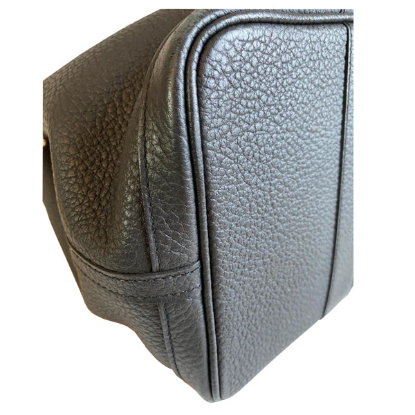 Hermès Garden Party 36cm Black Calf PHW - Preloved