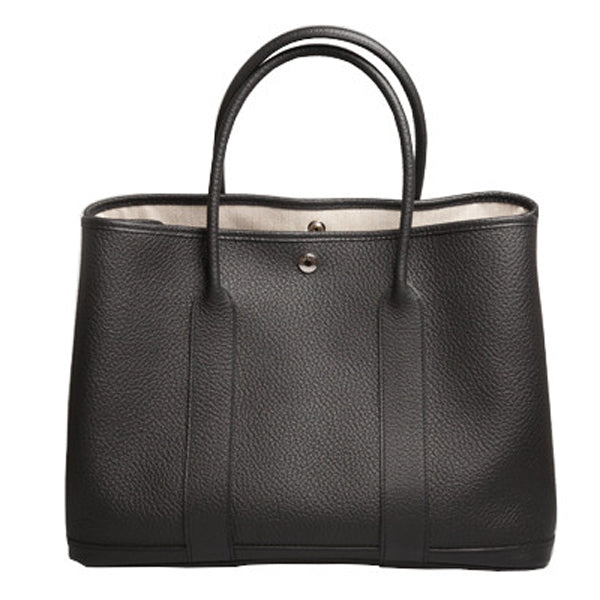 Hermès Garden Party 36cm Black Calf PHW - Preloved