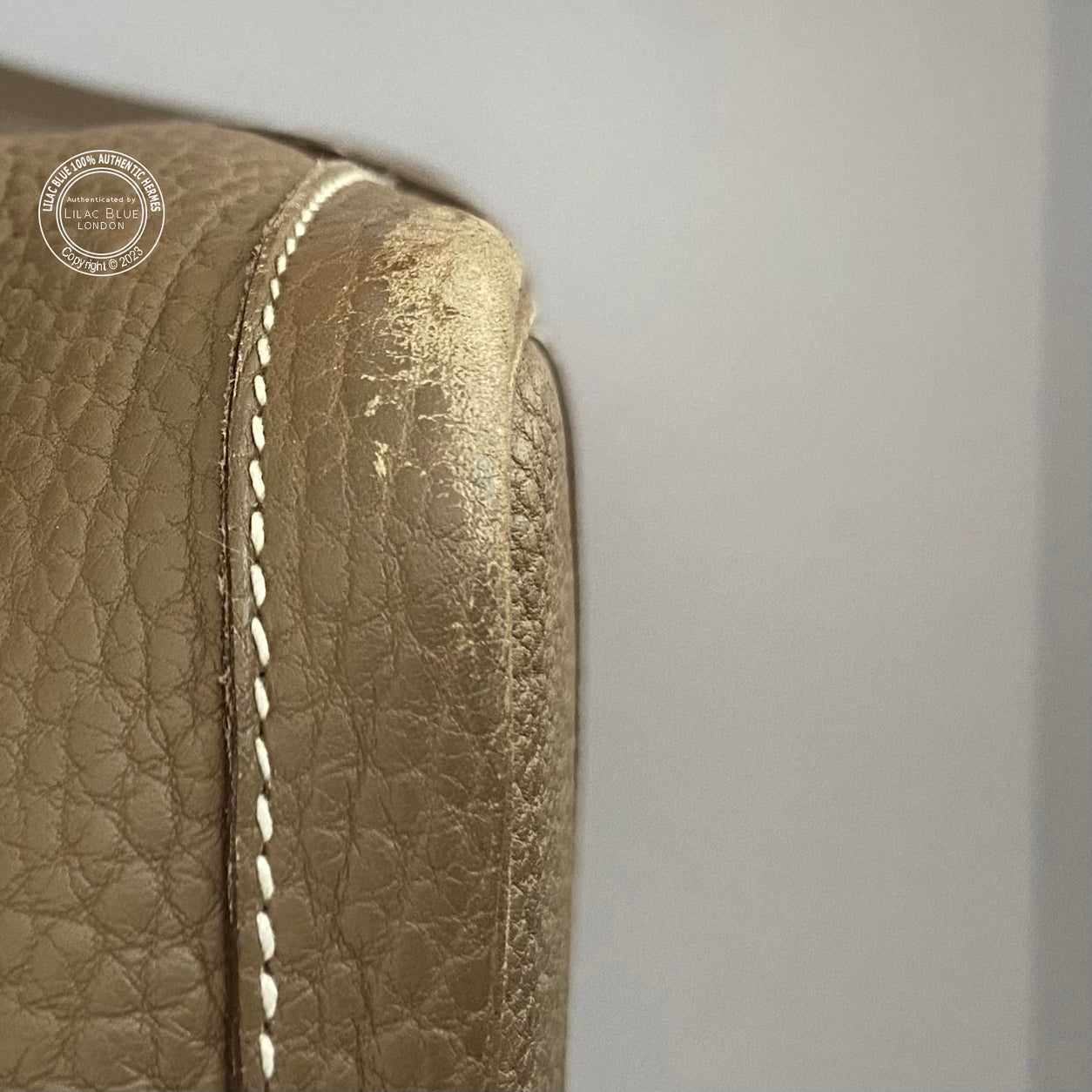 Hermès Garden Party 36cm Etoupe Negonda PHW - Preloved
