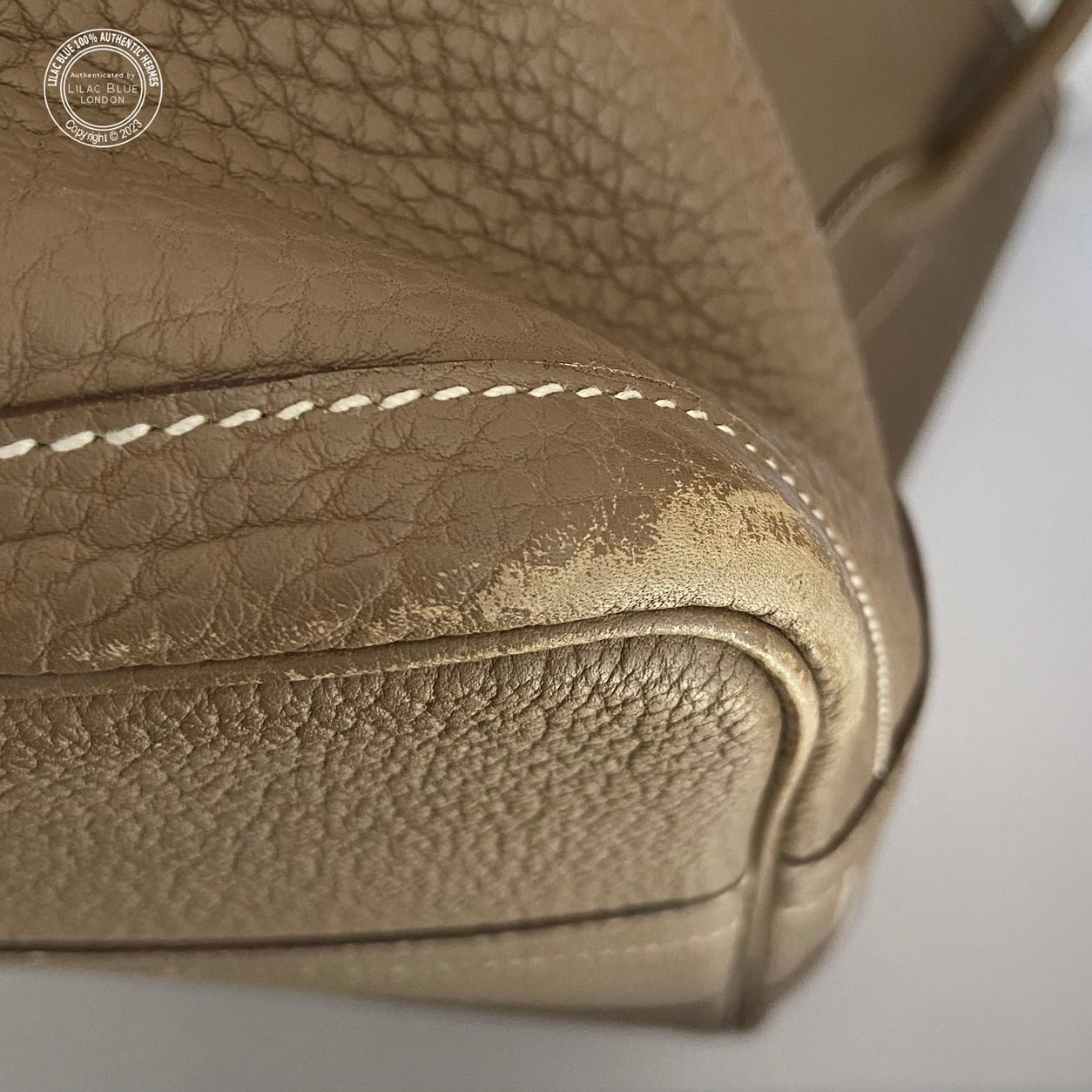 Hermès Garden Party 36cm Etoupe Negonda PHW - Preloved