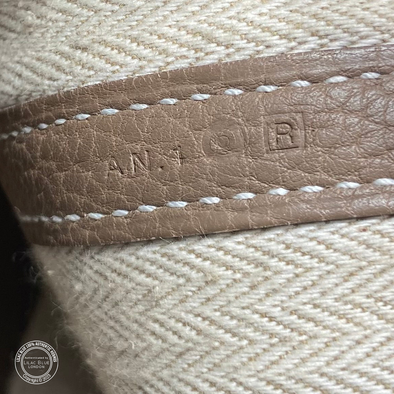 Hermès Garden Party 36cm Etoupe Negonda PHW - Preloved