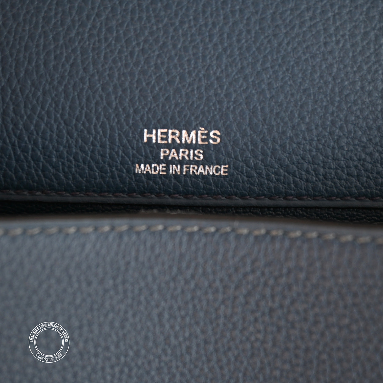 Hermès Sac a Depeches Light 37cm Bleu de Prusse Togo PHW