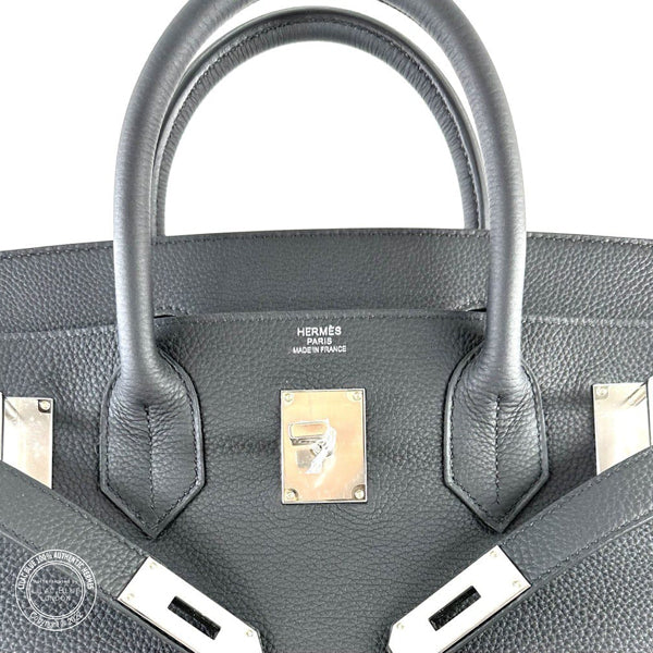 Hermès Birkin 40cm Black Western Ltd Edition HAC Togo PHW
