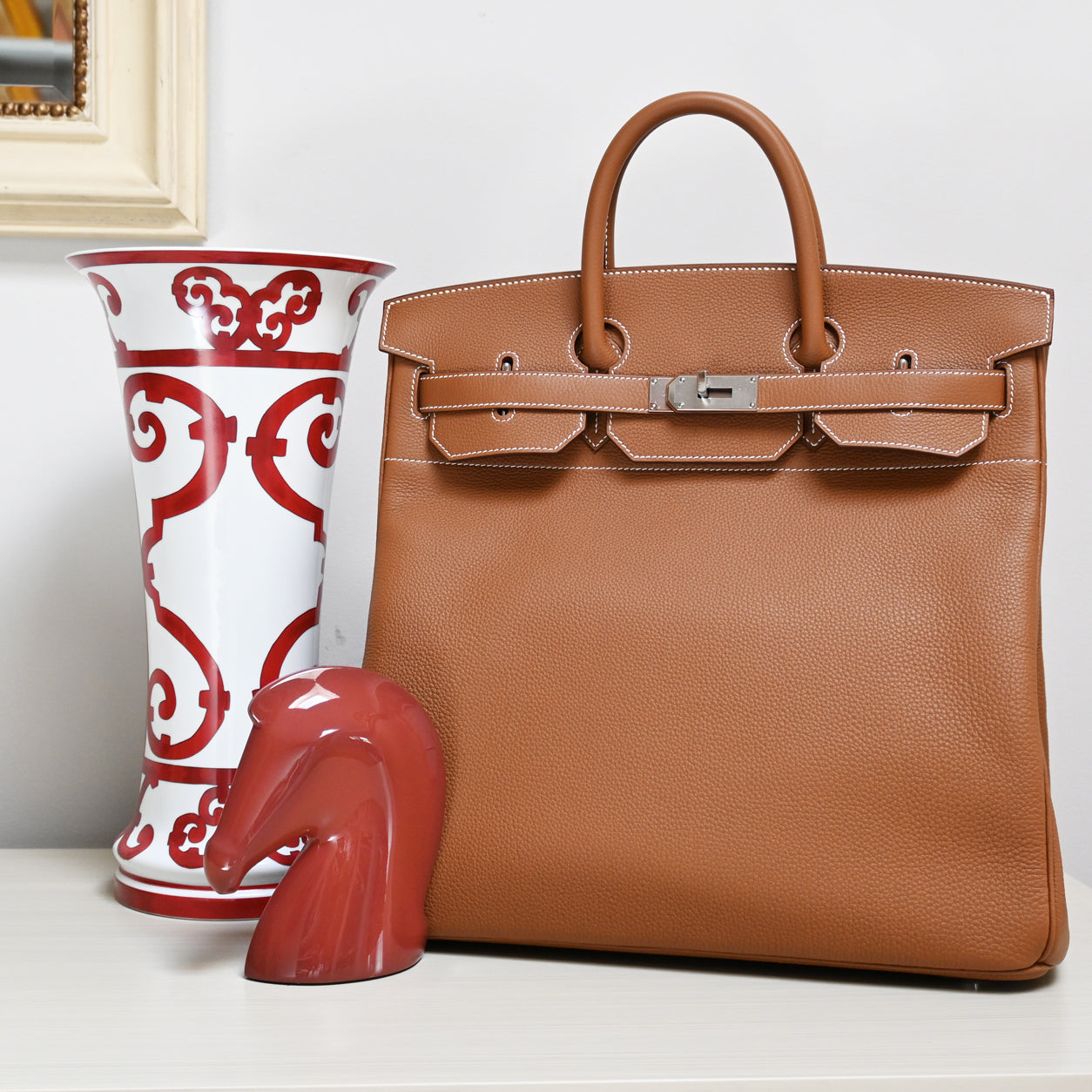 Hermes Birkin 40cm Gold HAC Togo PHW