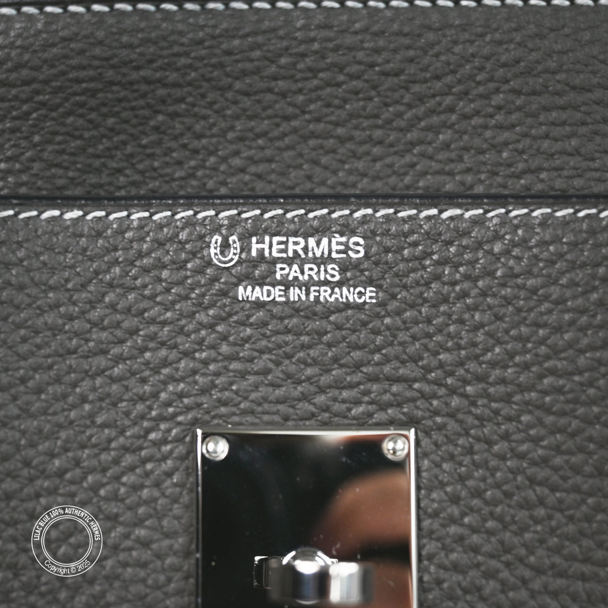 Hermes Birkin 42cm Etain HSS JPG Shoulder Clemence PHW - Preloved