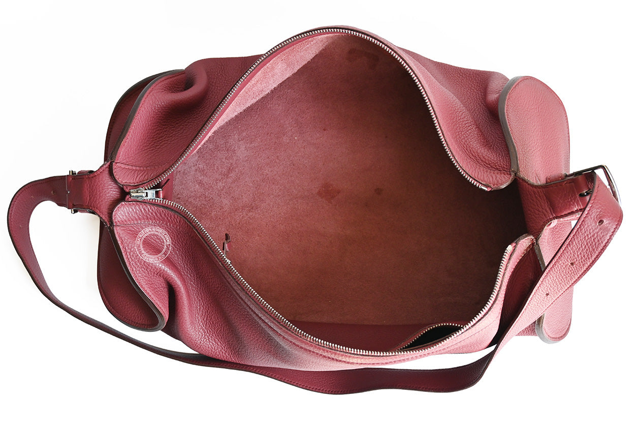 Hermès Doremi Bois de Rose 45cm Clemence PHW - Preloved