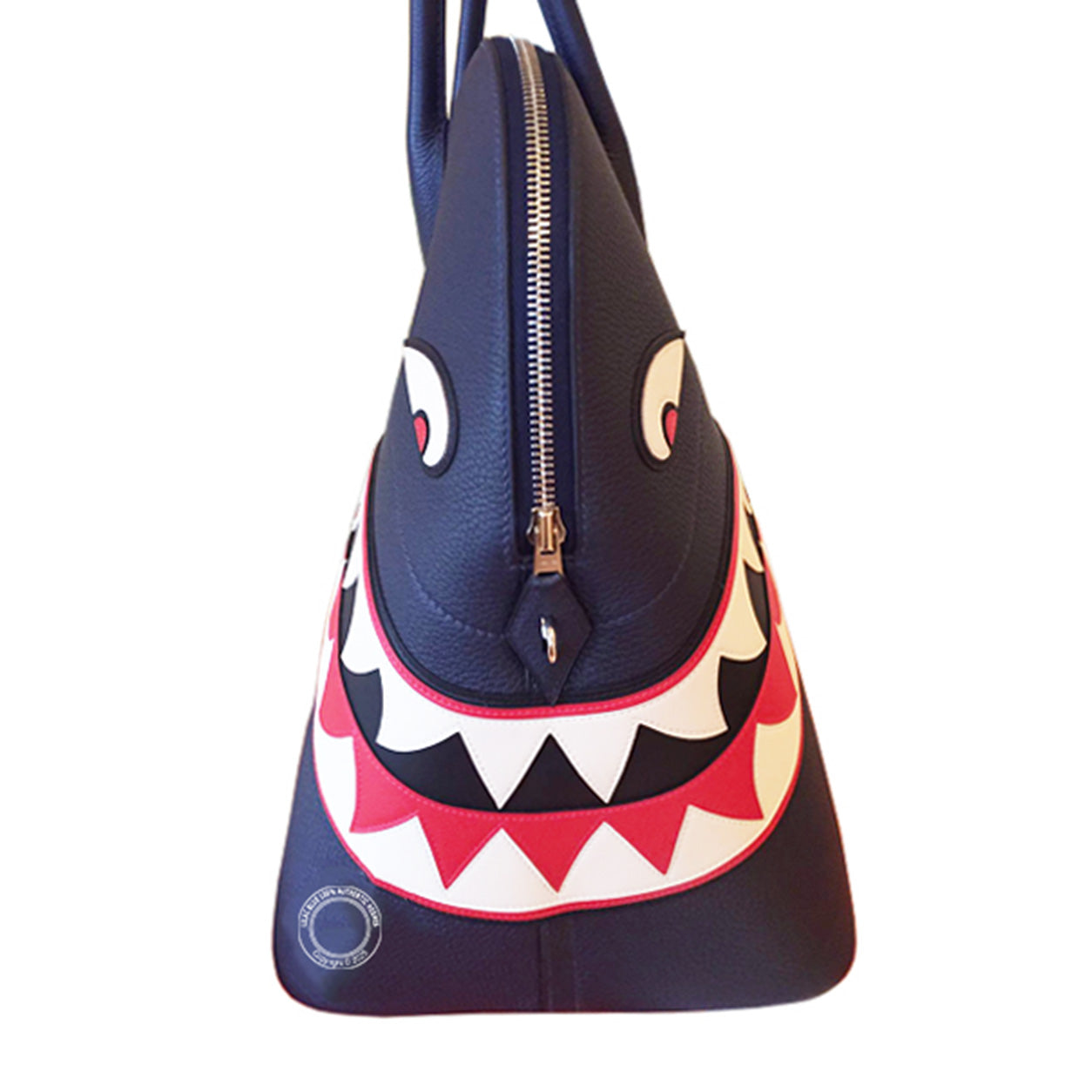 Hermès Bolide 45cm Shark Bleu Nuit Togo PHW