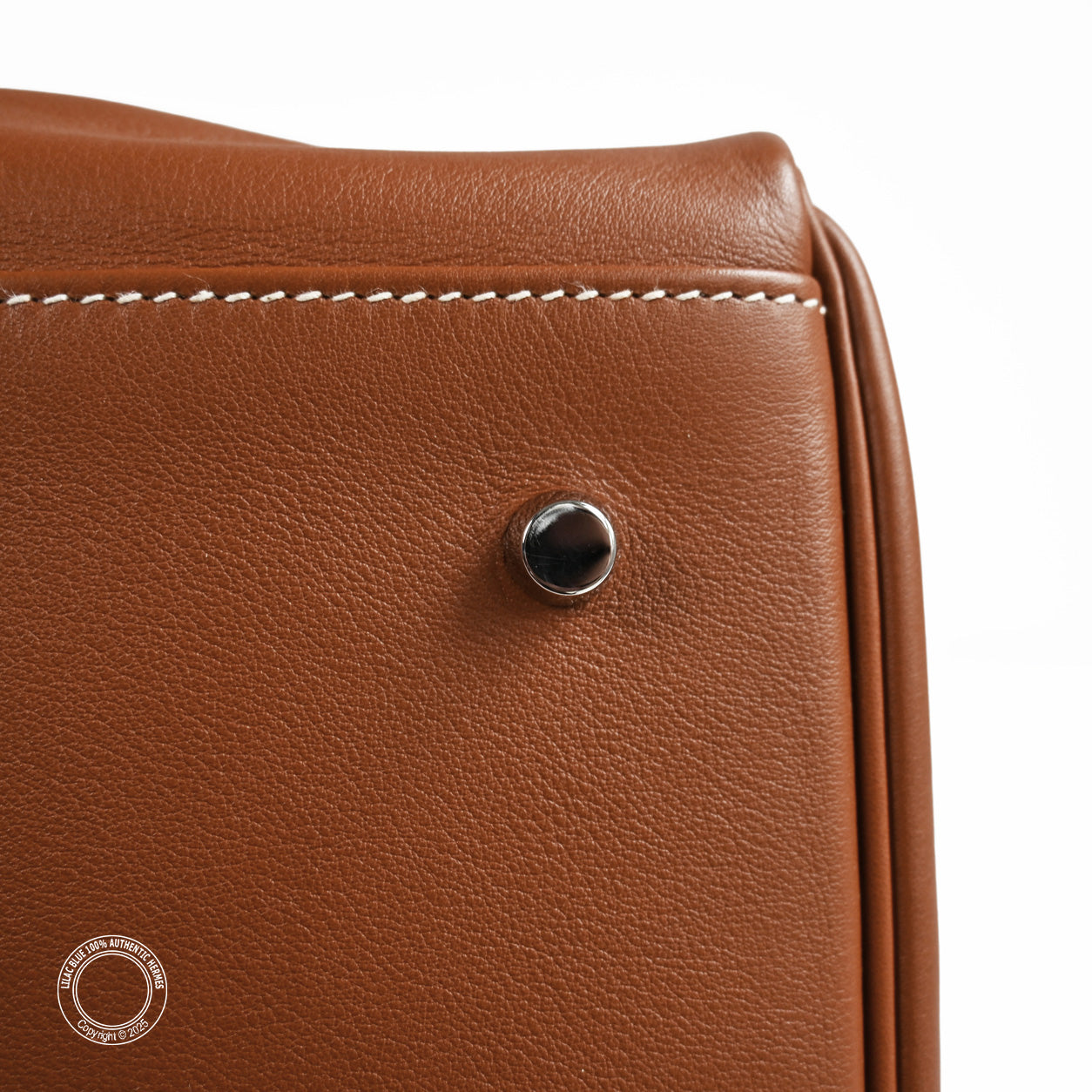 Hermes Kelly 50cm Fauve Relax Sikkim PHW - Preloved