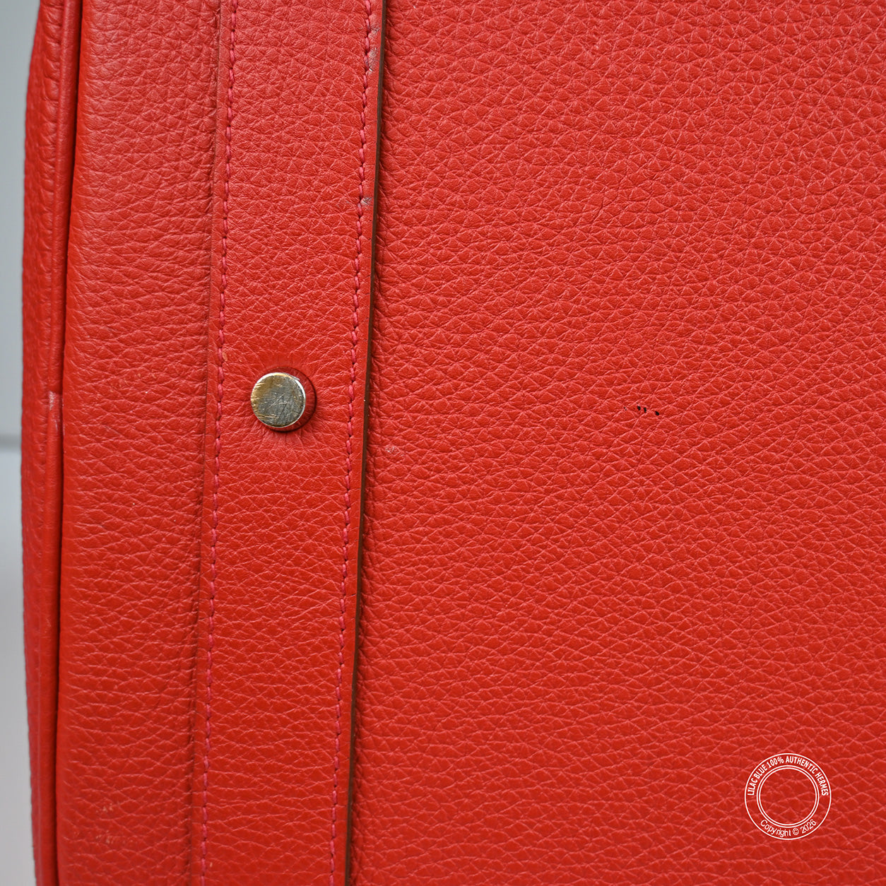Hermès Birkin 50cm Rouge Casaque HAC Togo PHW - Preloved