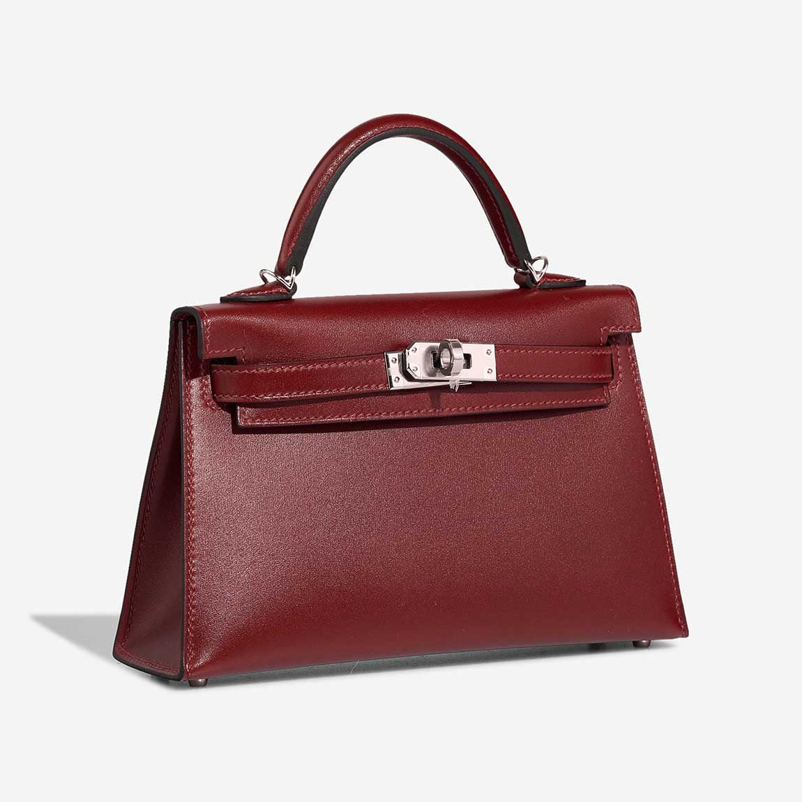 Hermès Kelly 20cm Box Rouge H