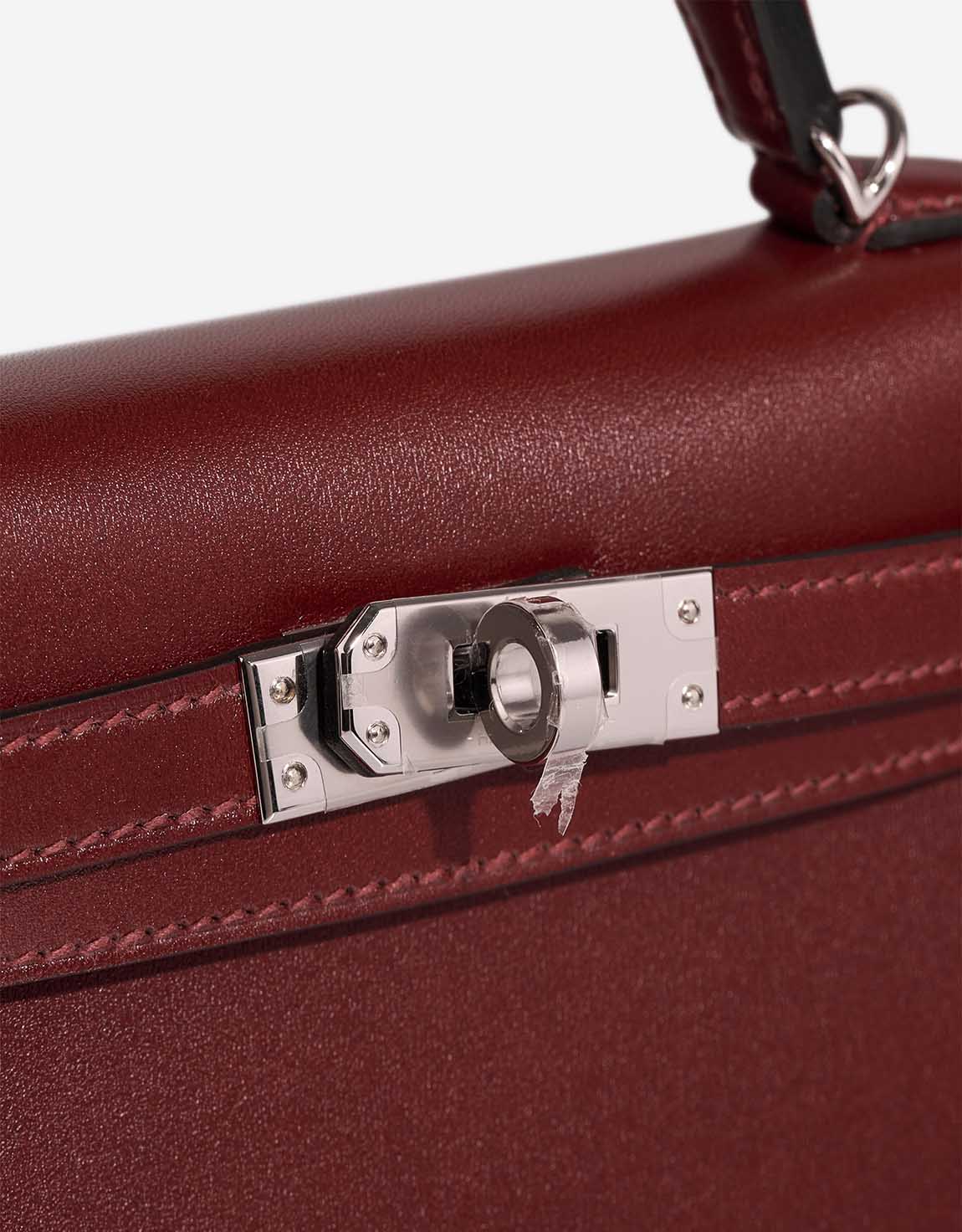 Hermès Kelly 20cm Box Rouge H
