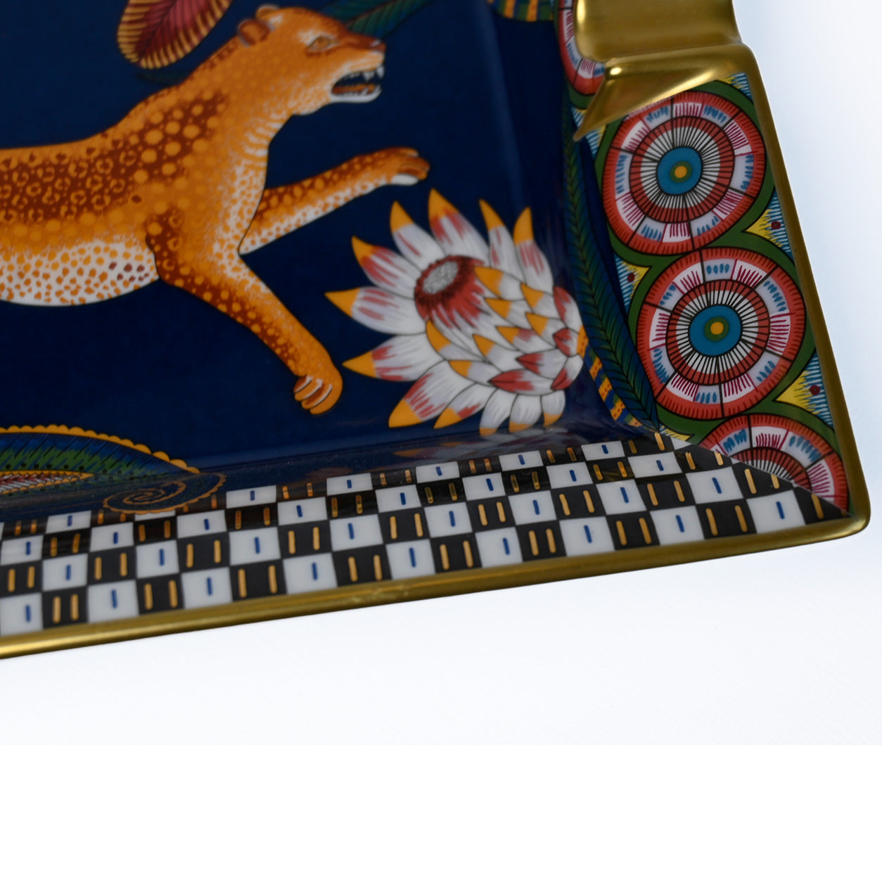 Hermès Ashtray Savana Dance in Fauve