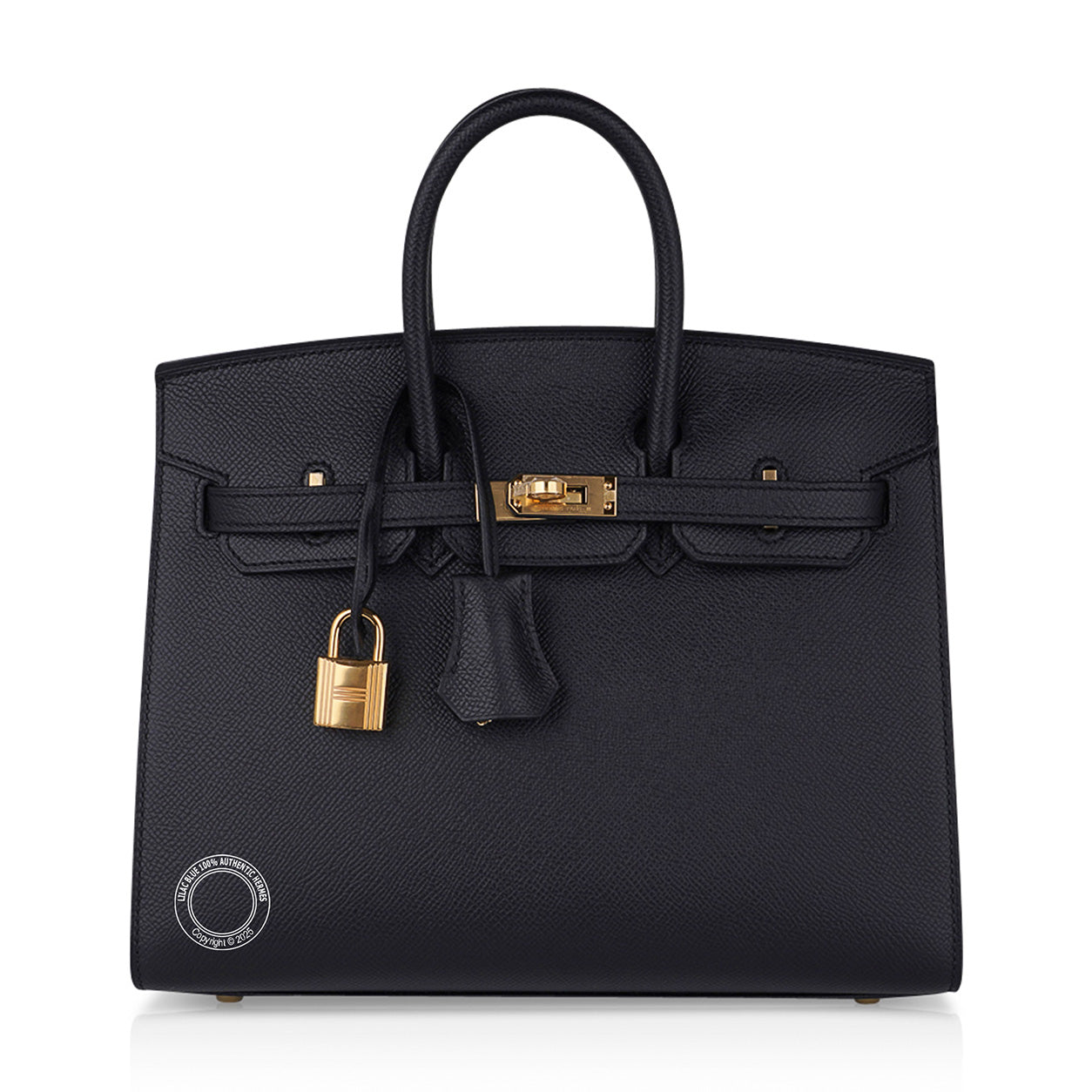 Hermès Birkin 25cm Black Sellier Epsom GHW