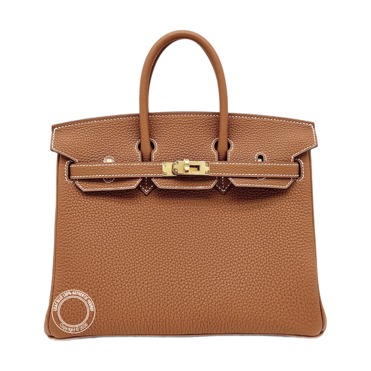 Hermès Birkin 25cm Gold Togo GHW