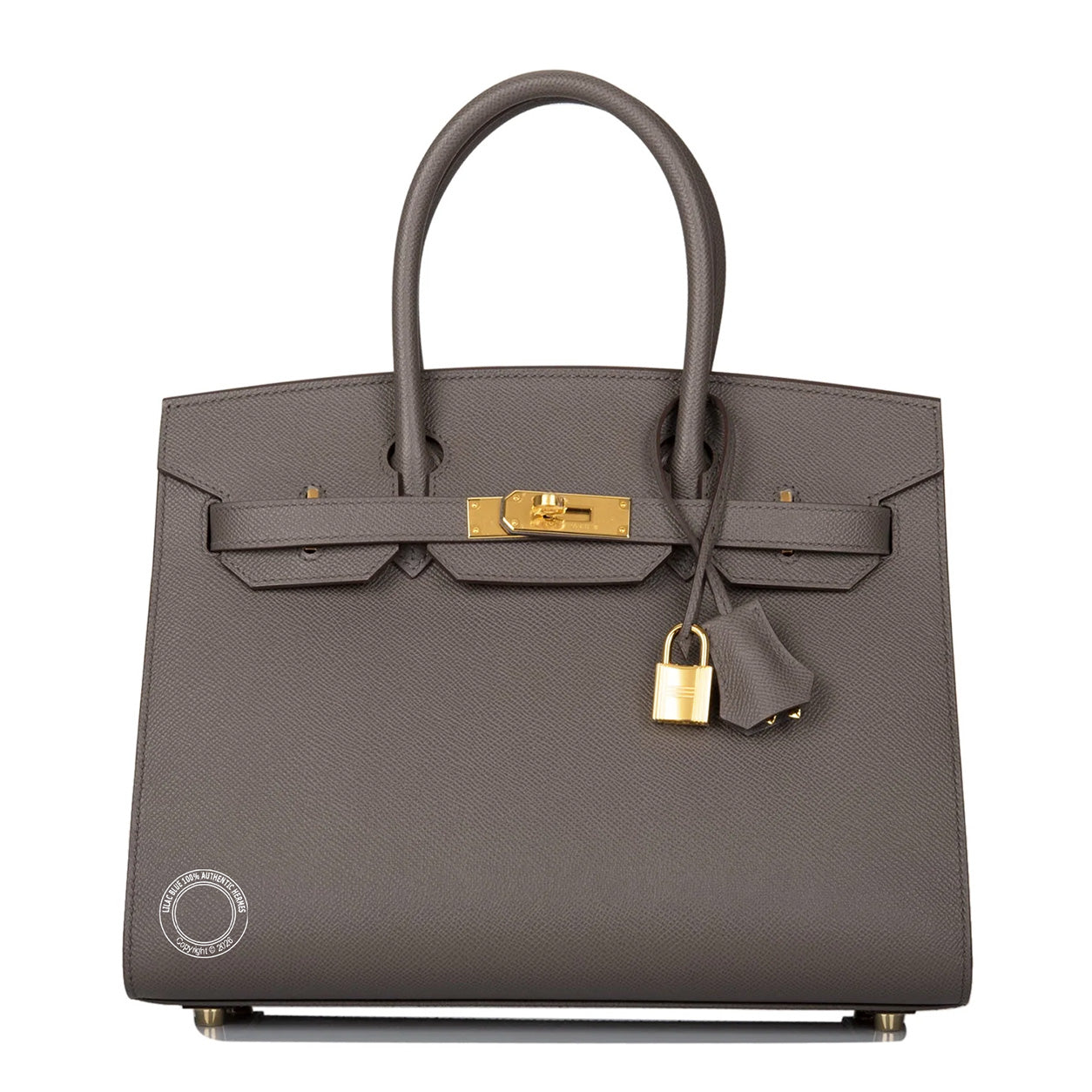 Hermès Birkin 30cm Etain Sellier Epsom GHW