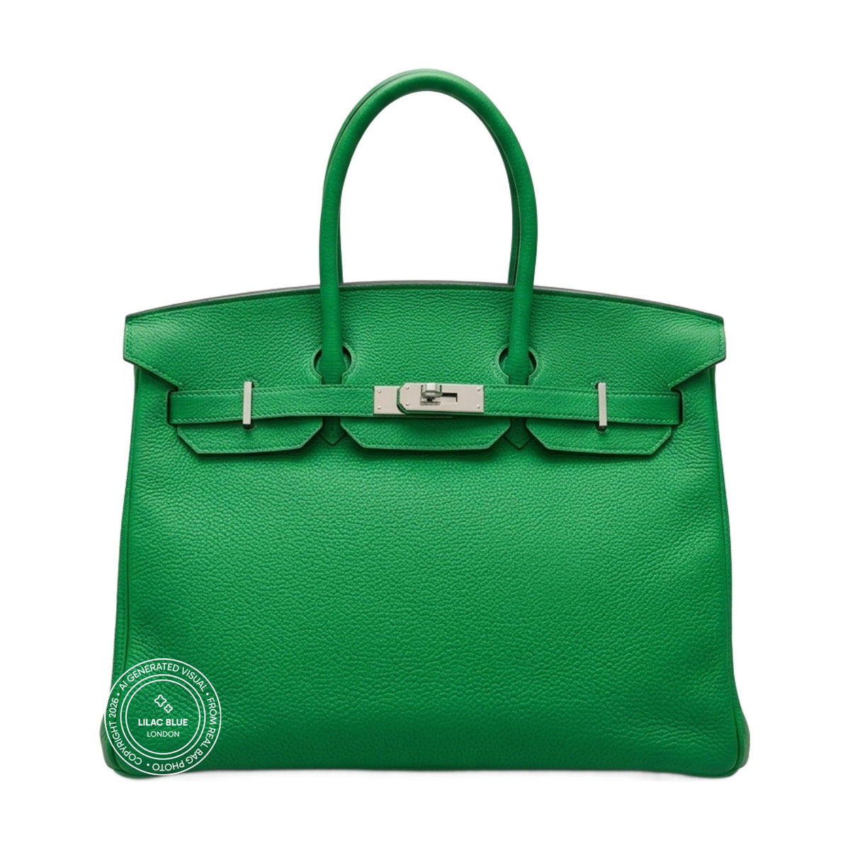 Hermès Birkin 35cm Bamboo Togo PHW - Preloved