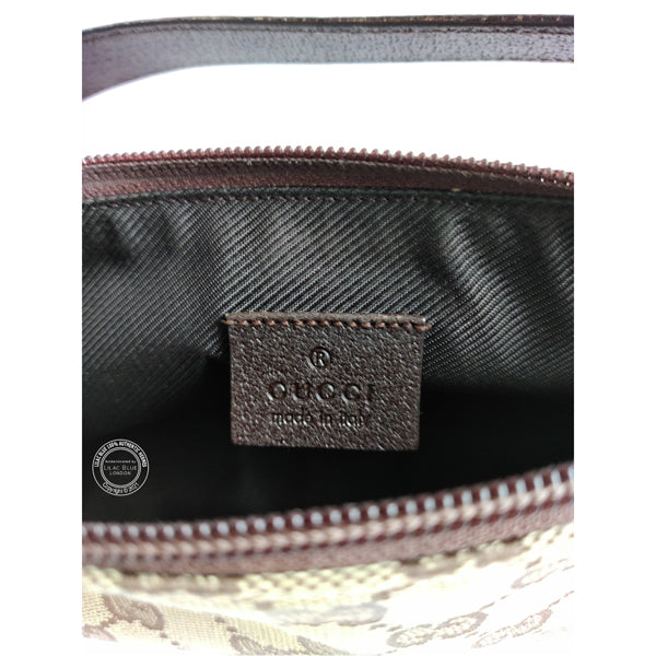 Gucci Pochette GG Monogram Beige Canvas - Vintage