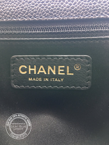 Chanel Grand Shopping Tote Black Caviar Leather - Never Worn