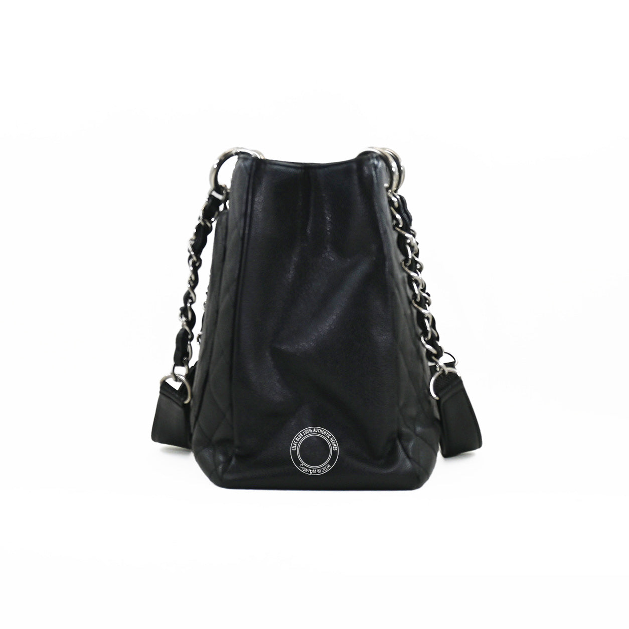 Chanel Grand Shopping Tote Black Caviar Leather PHW - Preloved