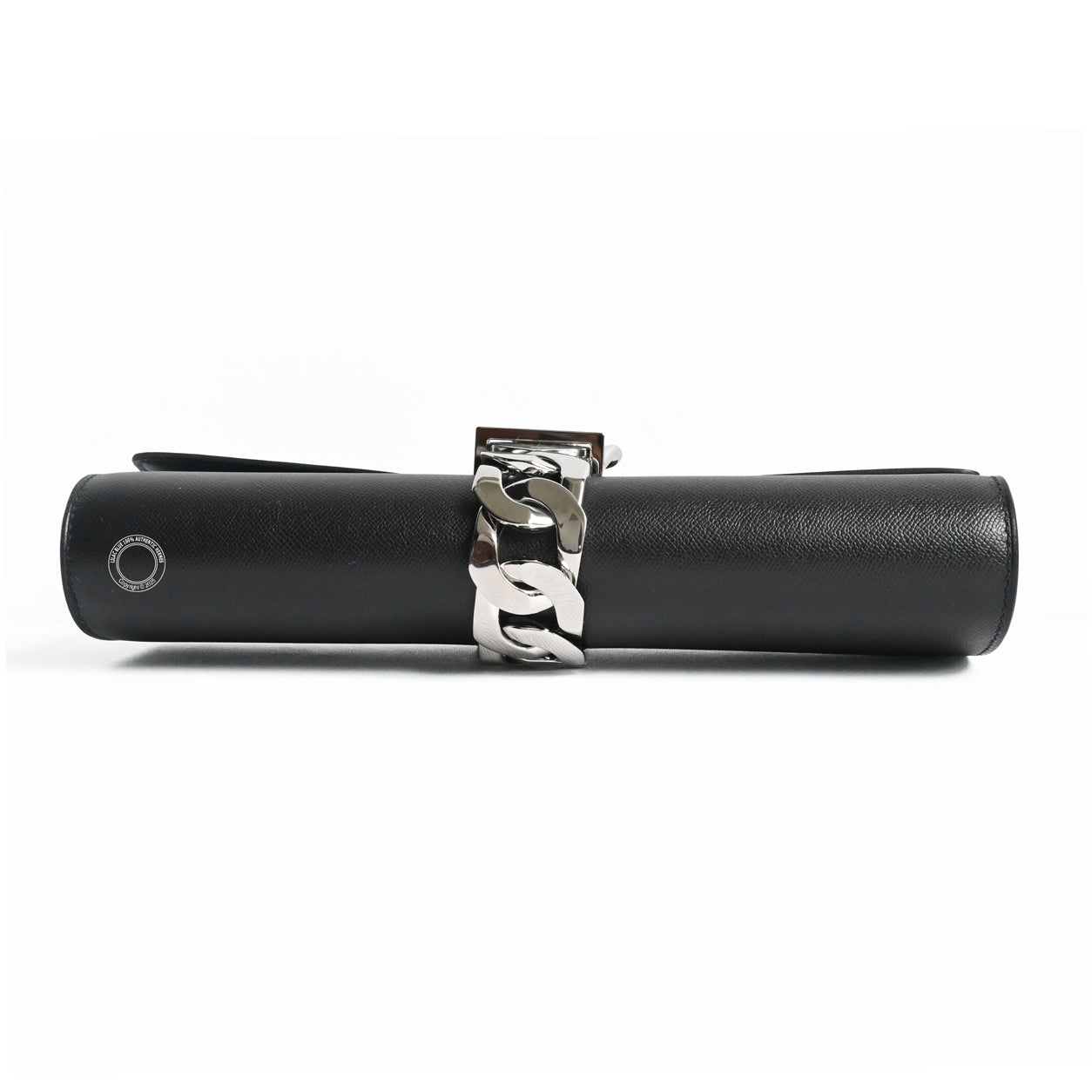 Hermes Boucle Sellier Chaîne Black Epsom PHW