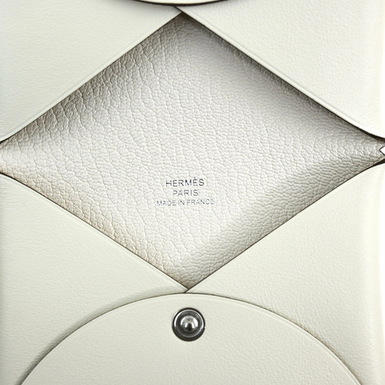 Hermès Calvi Card Holder. Nata. Swift