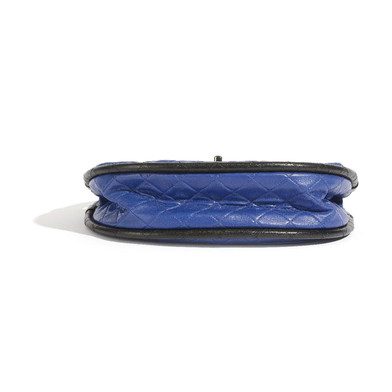 Chanel Hula Hoop Bag Blue Lambskin PHW - Preloved