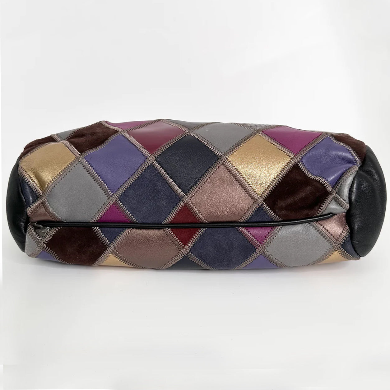 Chanel Patchwork Bag Multicolour PHW - Preloved