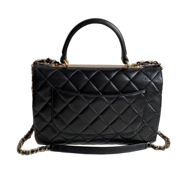 Chanel Trendy CC Black Gold - Preloved