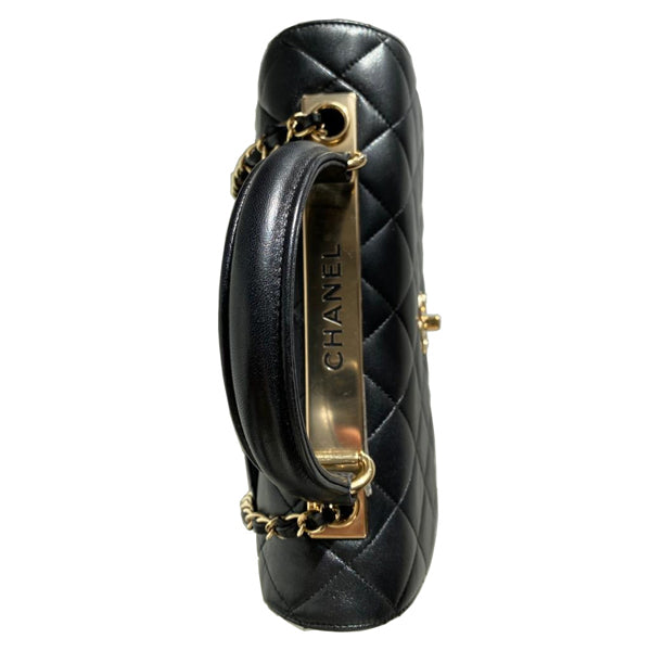 Chanel Trendy CC Black Gold - Preloved