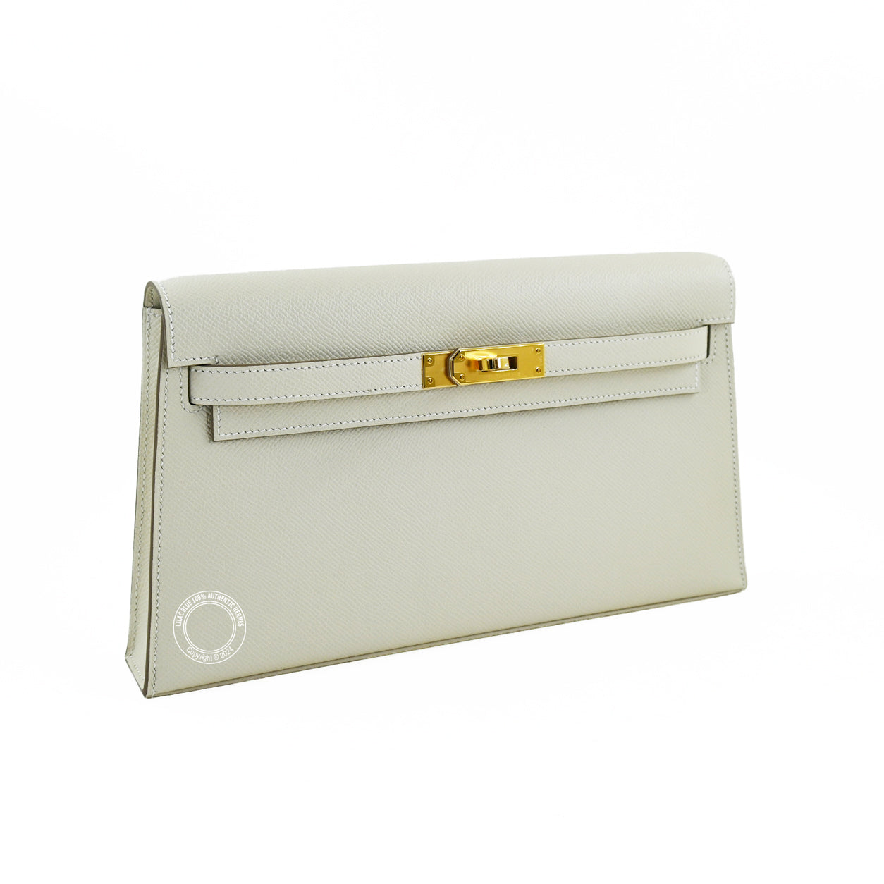 Hermès Kelly 28cm Elan Craie Epsom GHW