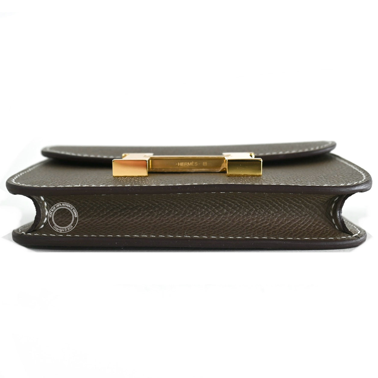 Hermes Constance Slim Etoupe Epsom GHW