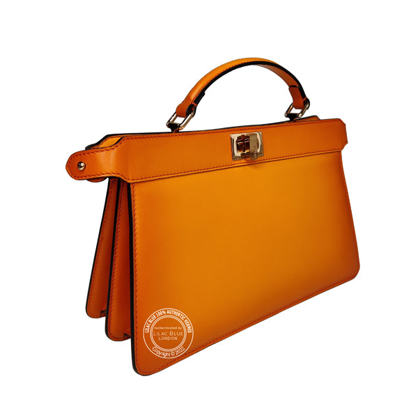 Fendi Peekaboo Iseeu East-West Clementine Calf Leather - As New